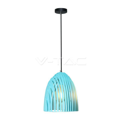 PENDANT LIGHT CONE PRISM BLU