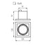 FARETTO DECORATIVO MERIL DLP-50-W - KANLUX