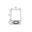 FARETTO DECORATIVO GORD DLP 50-W - KANLUX