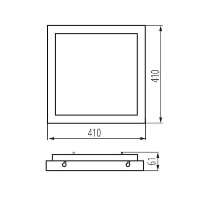PLAFONIERA LED TYBIA LED 38W-NW - KANLUX