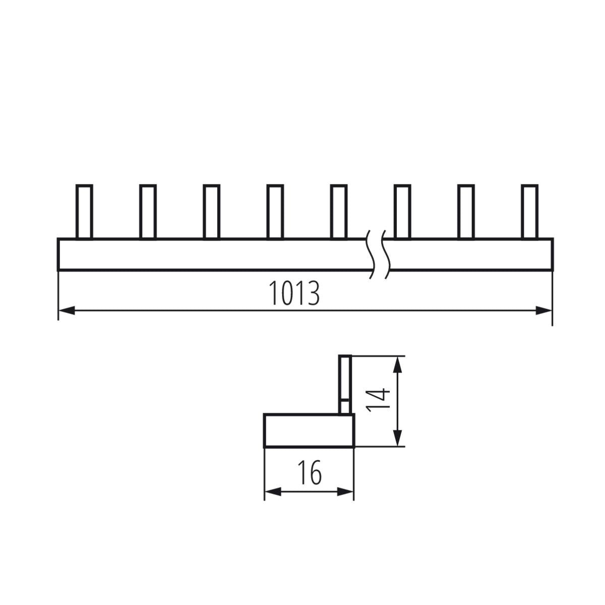 GUIDA DI CONNESSIONE DI RAME, A PERNO KBBI-2X28 - KANLUX