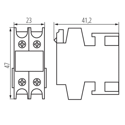 CONTATTORE DI POTENZA KCP KCP-AX11 - KANLUX