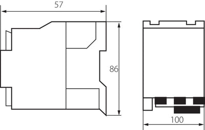 CONTATTORE DI POTENZA KCP KCP-32-24 - KANLUX