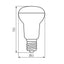 LAMPADINA LED SIGO R63 LED E27-WW - KANLUX