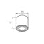 FARETTO DECORATIVO DUCE AL-DTO50 - KANLUX