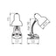 LAMPADA DA SCRIVANIA SUZI HR-60-BL - KANLUX