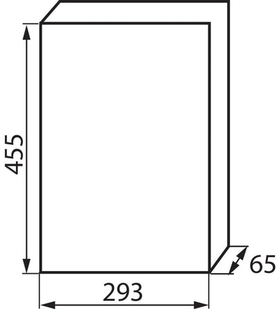 QUADRO DI DISTRIBUZIONE SERIE DB DB312F 3X12P/FMD - KANLUX