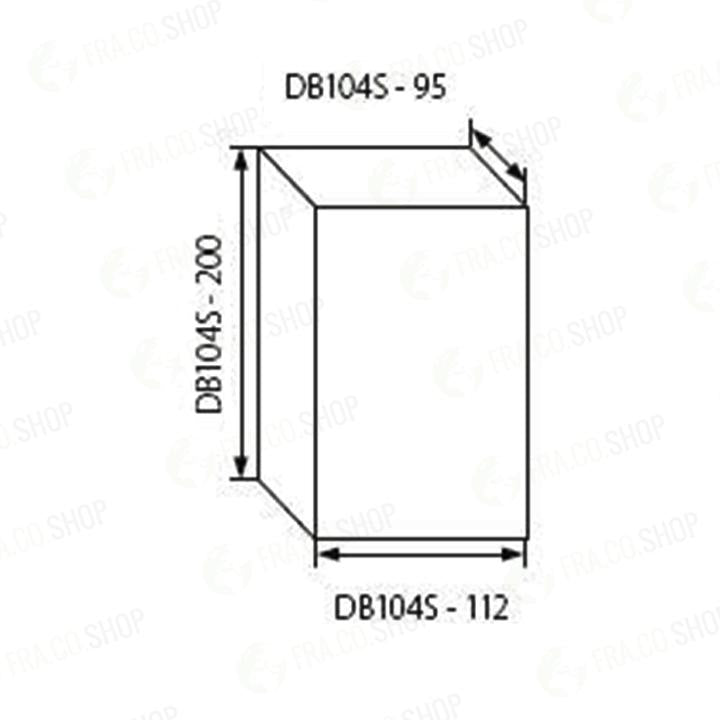 QUADRO DI DISTRIBUZIONE SERIE DB DB104S 1X4P/SMD - KANLUX