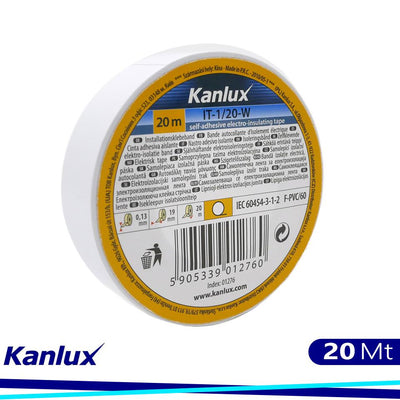 NASTRO ADESIVO ISOLANTE IT-1/20-W - KANLUX
