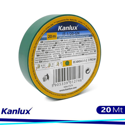 NASTRO ADESIVO ISOLANTE IT-1/20-GN - KANLUX