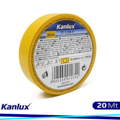 NASTRO ADESIVO ISOLANTE IT-1/20-Y - KANLUX