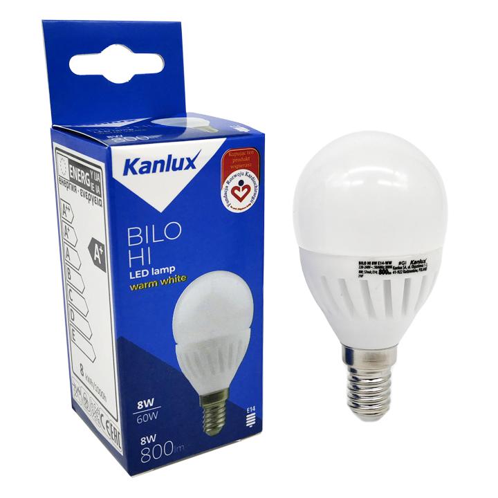 LAMPADINA LED BILO HI 8W E14-WW - KANLUX