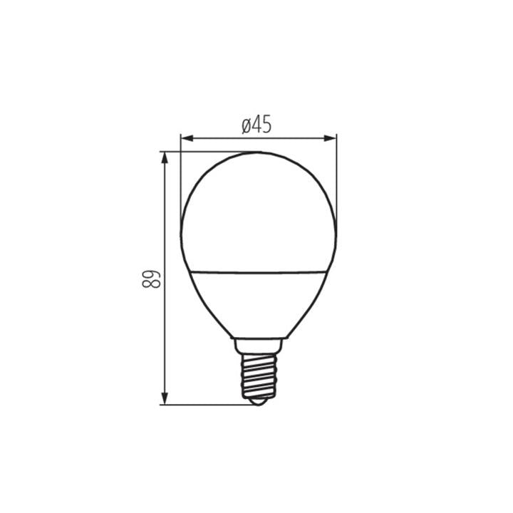 LAMPADINA LED BILO HI 8W E14-WW - KANLUX