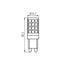 LAMPADINA LED ZUBI MAX LED3,5WG9-WW - KANLUX