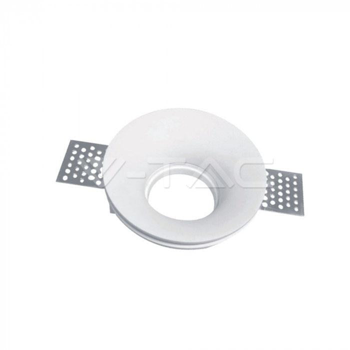 GU10 FITTING ROTONDO CORPO BIANCO WHITE