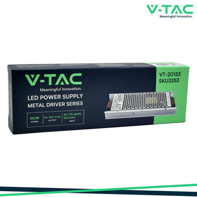 LED POWER SUPPLY 150W 24V IP20 6.5A
