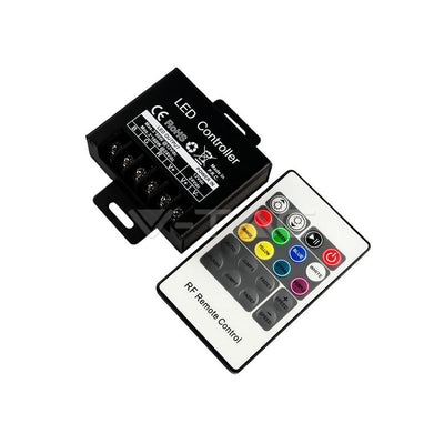 LED RGB CONTROLLER WITH 20 KEY RF REMOTE CONTROL SMALL