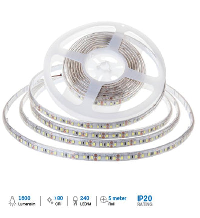 LED STRISCIA SAMSUNG 2835 240 LEDS 24V IP20 3000K