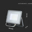 30W LED FLOODLIGHT SMD SAMSUNG CHIP CORPO GRIGIO 6400K