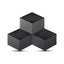 9W LAMPADA DA MURO CORPO NERO 4000K IP20