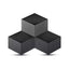 9W LAMPADA DA MURO CORPO NERO 4000K IP20
