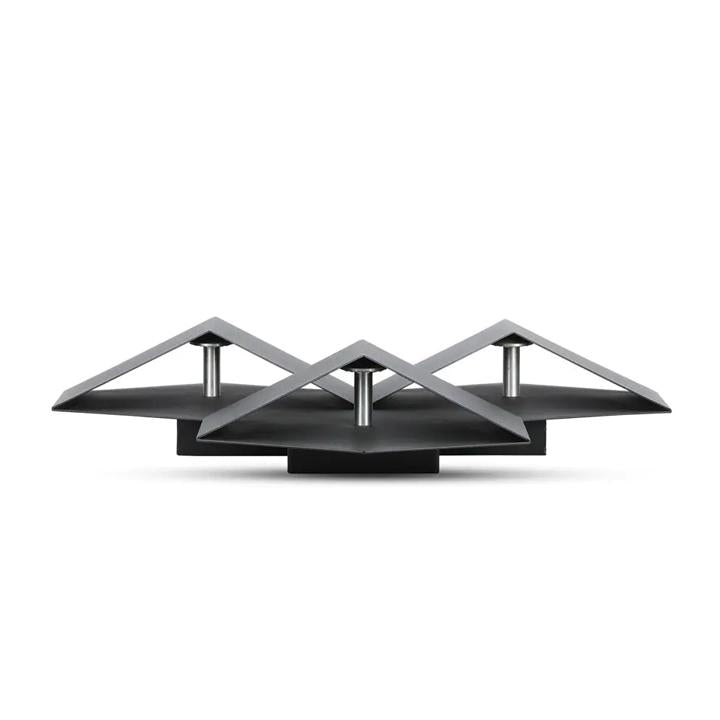 9W LAMPADA DA MURO CORPO NERO 4000K IP20