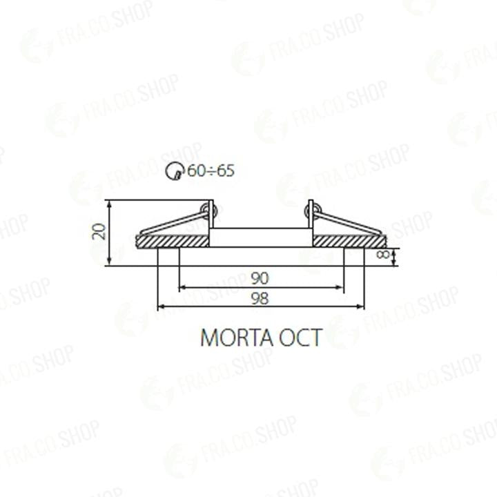 ANNELLO PER FARETTI  MORTA OCT-B - KANLUX