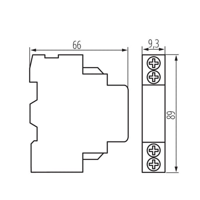 SHUNT (220-240V AC) PER KMP KMP-MX230 - KANLUX