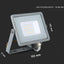 20W LED PROIETTORE SMD SAMSUNG CHIP CORPO GRIGGIO 4000K