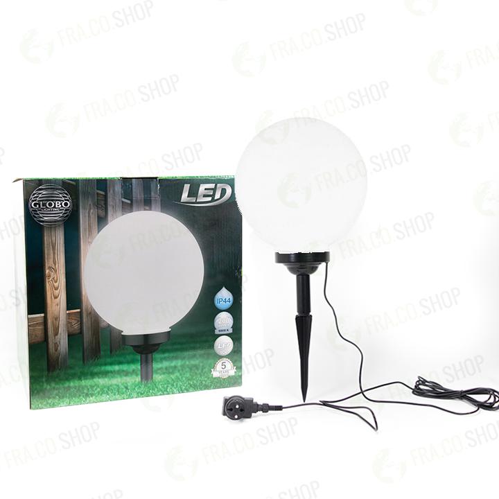 SFERA D.20 DA ESTERNO CON PICCHETTO CON 5MT CAVO IP44 GLOBO