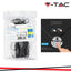 LED TOUCH SWITCH AND DIMMER SILVER + CAVO NERO