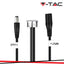 LED TOUCH SWITCH AND DIMMER SILVER + CAVO NERO
