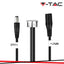 LED TOUCH SWITCH AND DIMMER SILVER + CAVO NERO