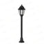 MIZAR/ANNA NERO TRASP PALETTO  110CM 8,5W CCT