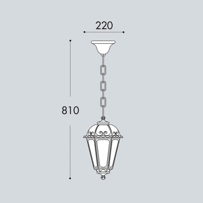 SICHEM/SABA BIANCO TRASP E27   SUSPEND