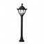 MIZAR/GOLIA NERO TRASP E27    LED FILAMENTO 6W CCT PALETTO