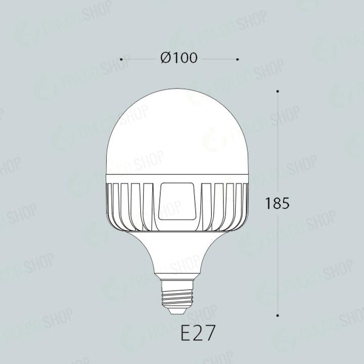 LAMPADINA LED E27 HIGHPOWER 30W 4000K 3300LM
