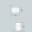 ELISA WALL GRIGIO 10W LED GX53 4000K 800LM