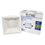 GU10 FITTING GESSO WHITE RECESSED LIGHT QUADRATO