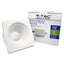 GU10 FITTING GESSO WHITE RECESSED LIGHT ROTONDO