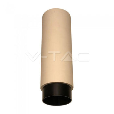 GU10 FITTING GESSO PENDANT SUSPENDED METAL WITH GUN BLACK BOTTOM