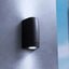 MARTA 90 2L NERO SATIN LED 2X3,5W CCT GU10