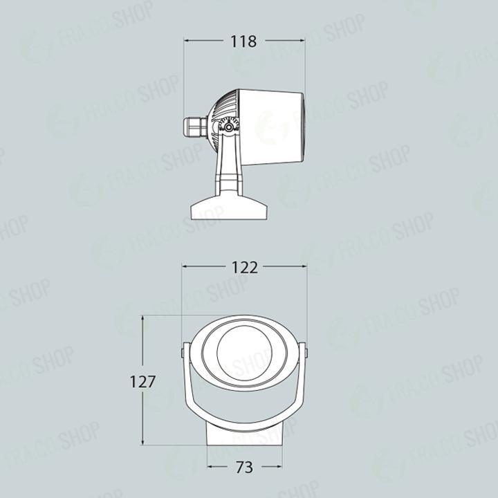 MINITOMMY NERO 3,5W CCT GU10