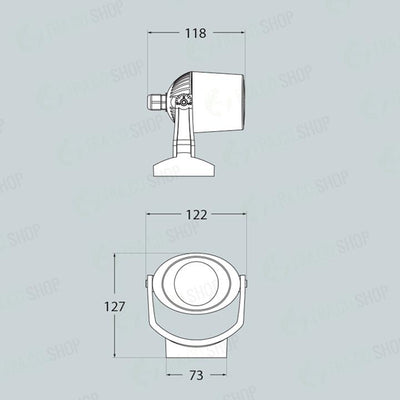 MINITOMMY GRIGIO 3,5W CCT GU10