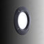 LETI 100 ROUND NERO OPALE LED GX53 3W 4000K