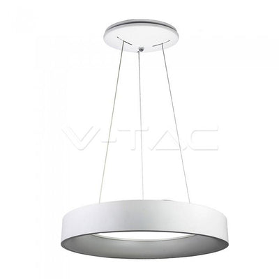 30W LED SURFACE SMOOTH PENDENTE LIGHT DIMMERABILE BIANCO 3000K