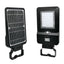 15W LED LAMPADA SOLARE CORPO NERO 4000K