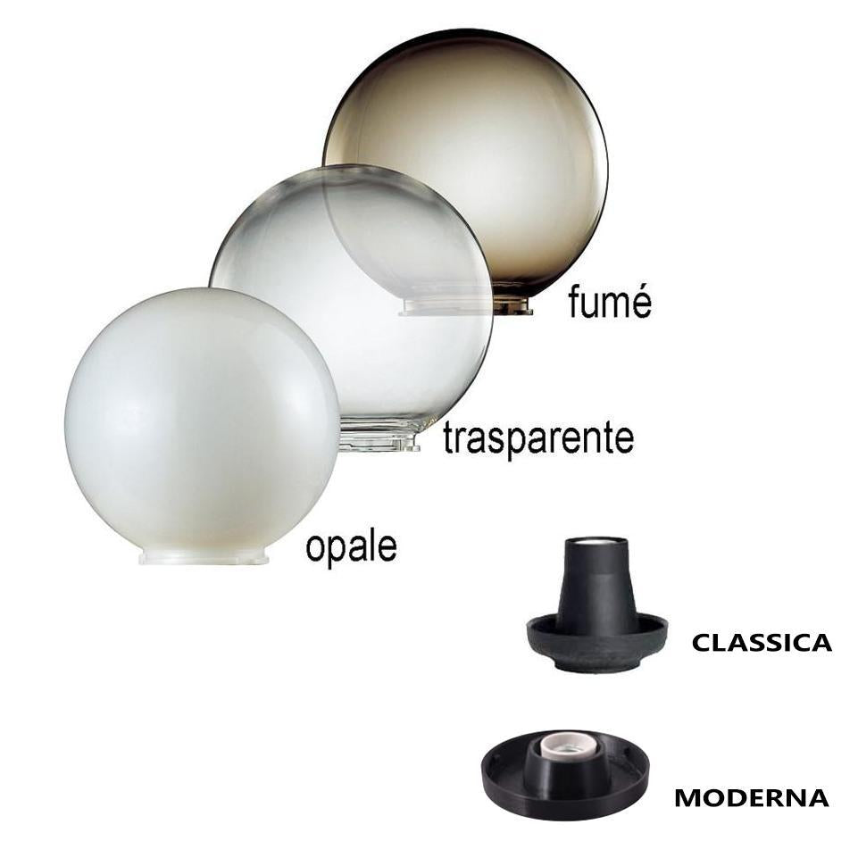 G250 BASE CLASSICA NERO OPALE E27