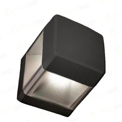 ELISA WALL NERO TRASP LED GX53 3W CCT