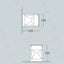 ELISA WALL BIANCO TRASP LED   GX53 3W CCT